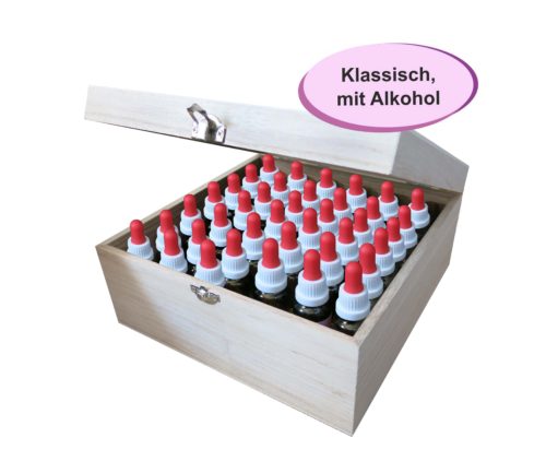 Bachblütenset mit Alkohol