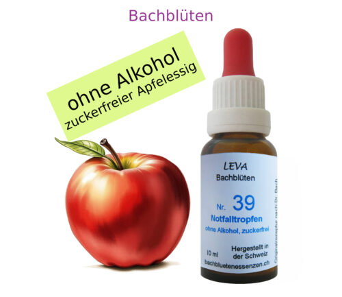 Einzelessenzen Bachblüten 10 ml Apfelessig